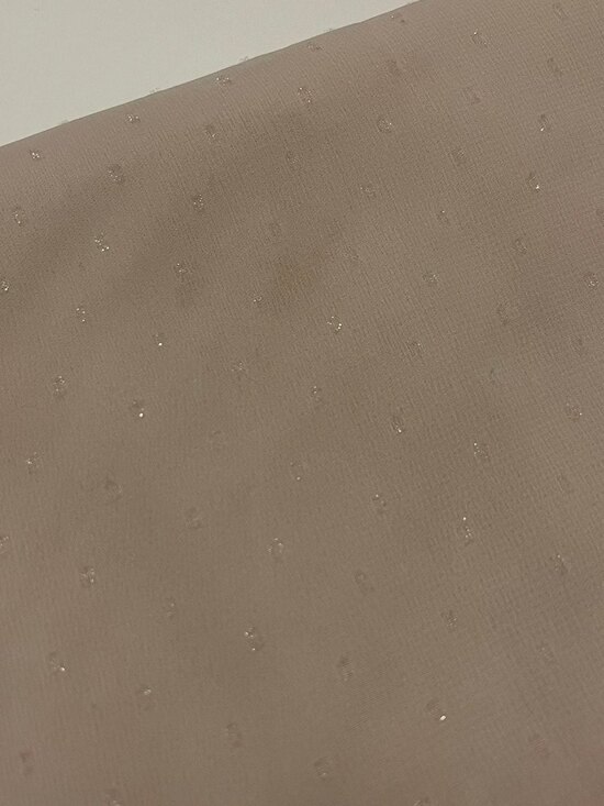 Francesca's Light Pink Dress Size Medium Sheer Sparkle Shimmer - Picture 8 of 9